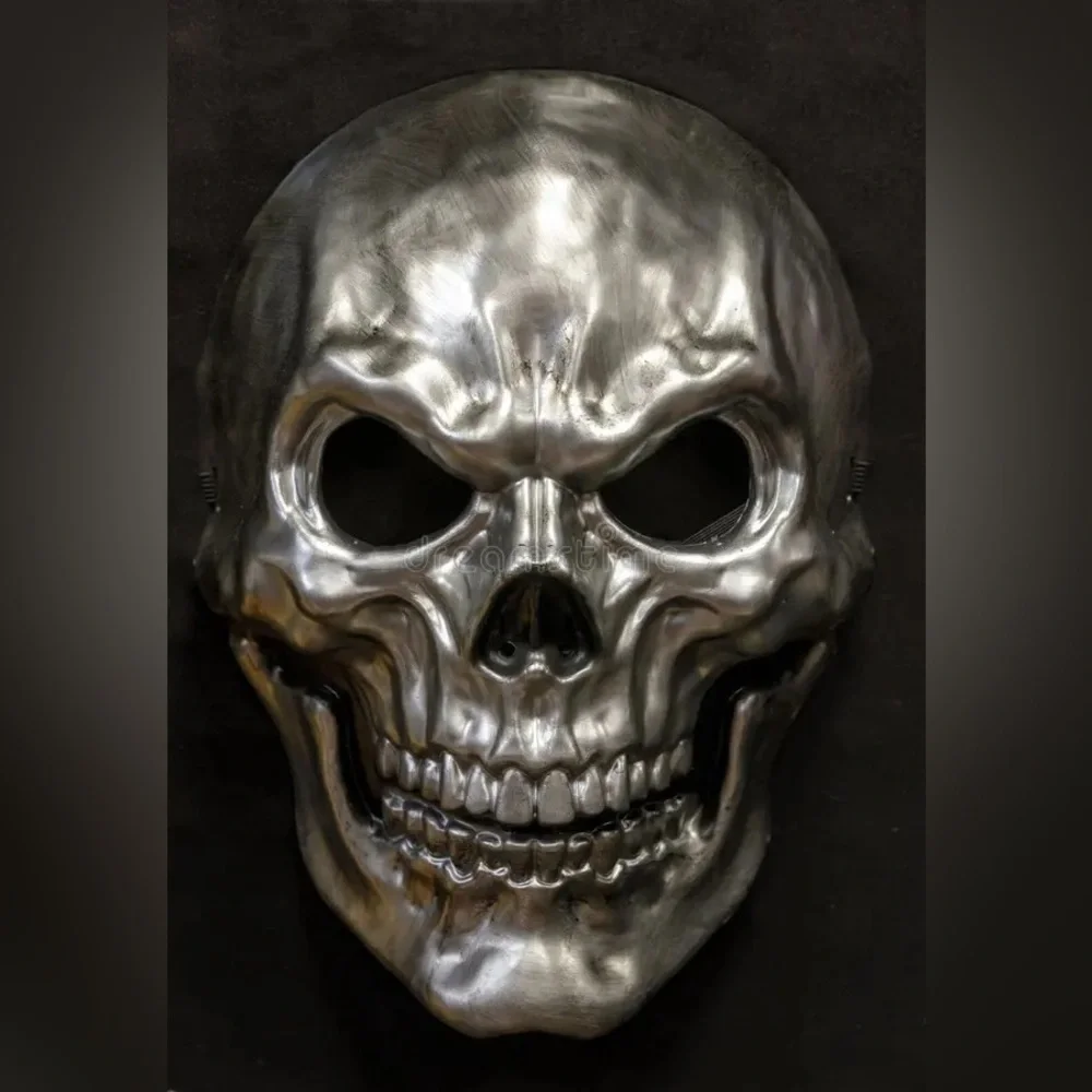 Target Silver Skull Wall Art